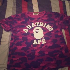 Bathing Ape T Shirt (Authentic)